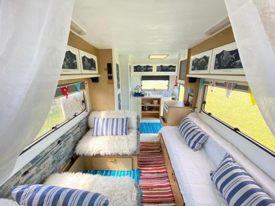 Lily Cosy Campervan With Sea Views & Amazing Sunrises St Ives Dış mekan fotoğraf