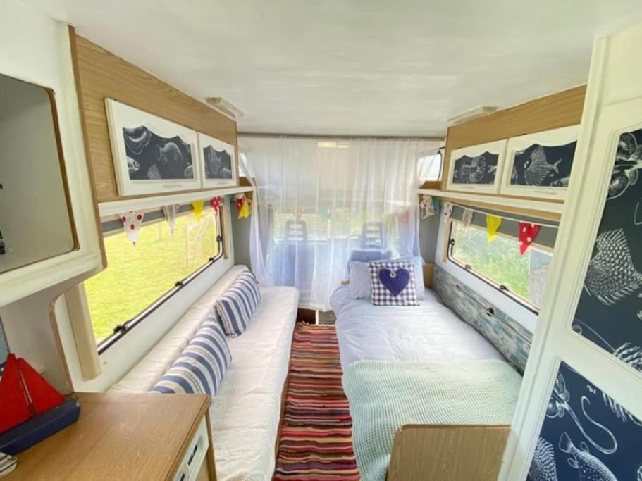 Lily Cosy Campervan With Sea Views & Amazing Sunrises St Ives Dış mekan fotoğraf